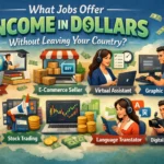 Jobs Offer Income in Dollars