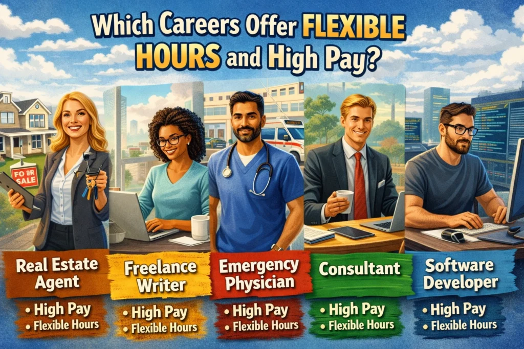 Careers Offer Flexible Hours and High Pay