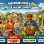 International Jobs Offer Free Accommodation