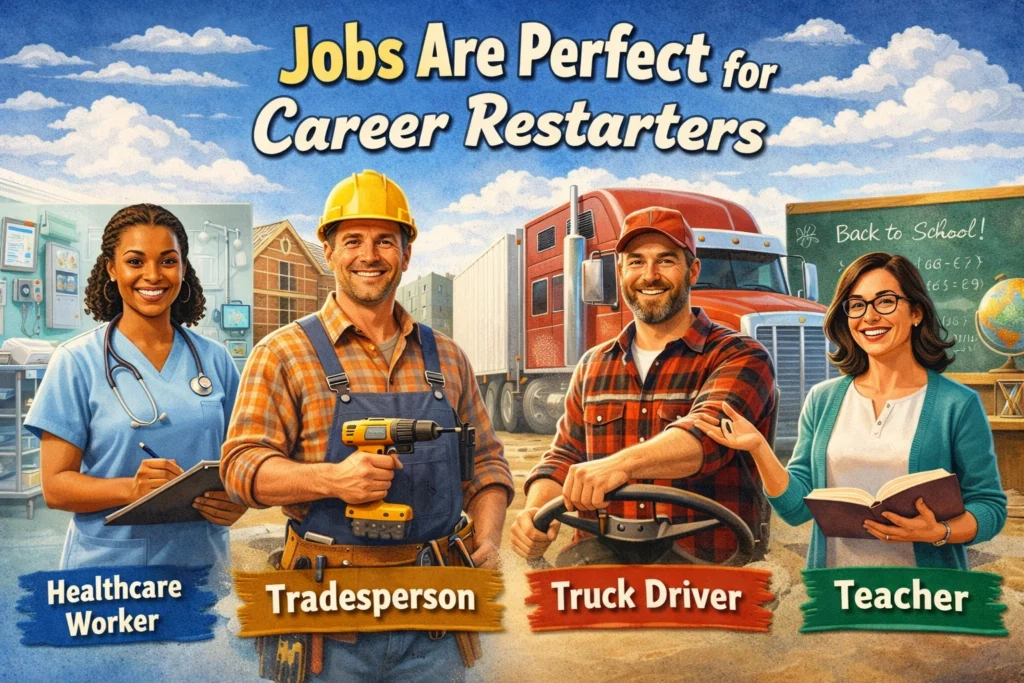 Jobs Are Perfect for Career Restarters