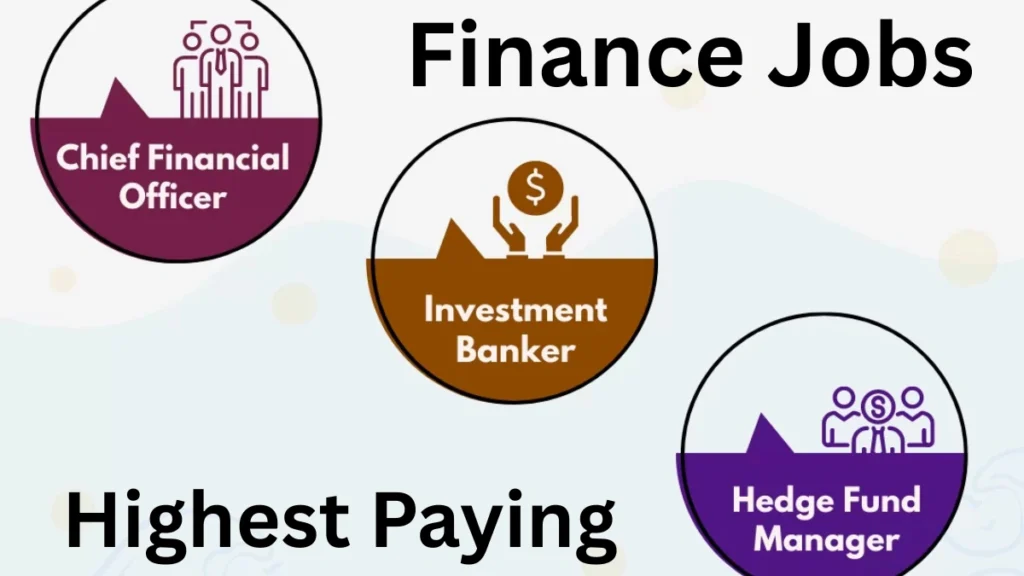 Highest Paying Finance Jobs